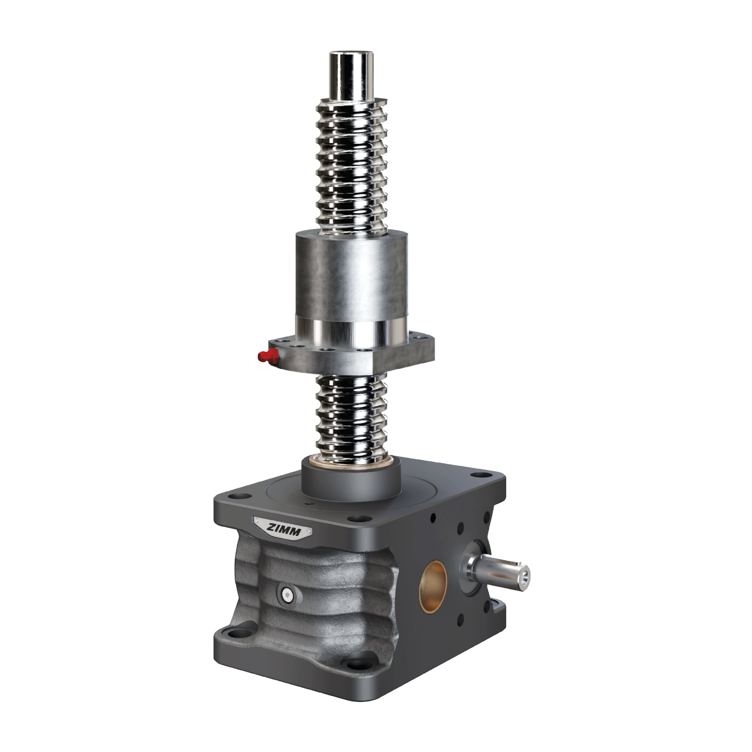 200kN-80x60-R-Bilyalı vida | ZE-Seri | Vidalı kriko | ZIMM