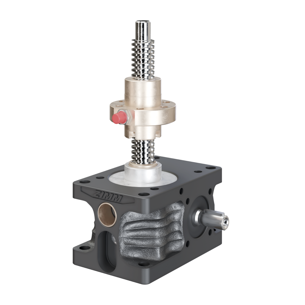 25kN-30x6-R-Trapez vida | ZE-Seri | Vidalı kriko | ZIMM