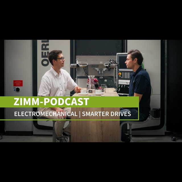 Hidrolik ve pnömotik sistemlere alternatif olarak elektromekanik tahrik çözümleri | ZIMM