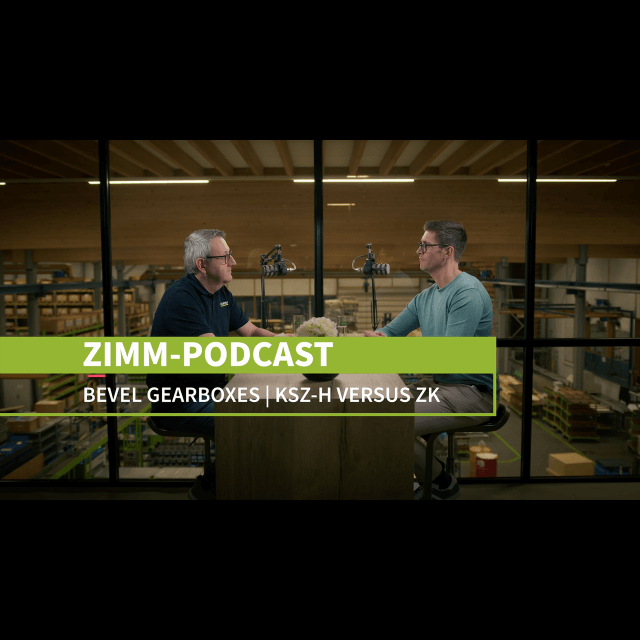 ZK ve KSZ-H Konik dişli redüktörler: Farklar ve konumlandırma | ZIMM